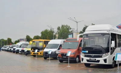 В Орле прошла выставка автомобилей ГАЗ