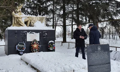 Орловский меценат устанавливает освещение на воинских мемориалах региона