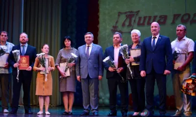 В канун дня Мценска 19 июля победителям городского конкурса «Лица года» вручили награды