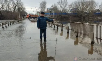 На Орловщине подтоплены ещё два моста