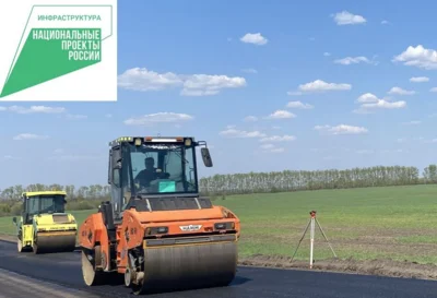 В Орловской области ведётся ремонт участка автомобильной дороги Дросково — Колпна в Колпнянском районе, ведущей к медицинским учреждениям