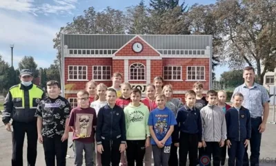 Колпнянские школьники проверили знания ПДД на практике