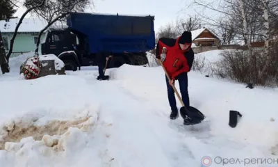 В Покровском районе проходит акция «Снежный десант»