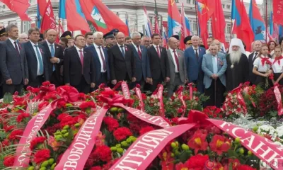 В сквере Танкистов прошёл торжественный митинг, посвящённый 80-летию освобождения Орла