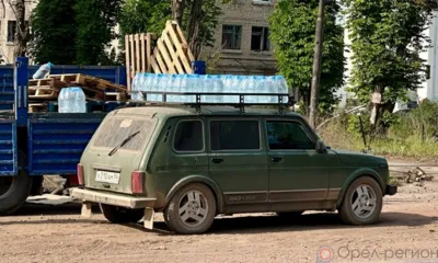 Орловщина доставила на Артёмовское направление ещё 30 тонн воды