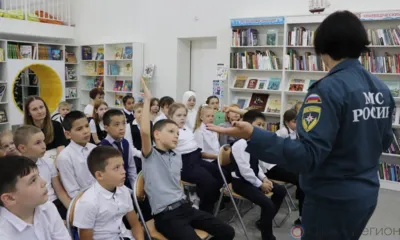 Орловские спасатели напомнили школьникам правила безопасности