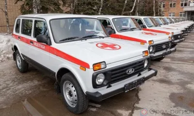 За последние четыре года орловские медорганизации получили 96 автомобилей