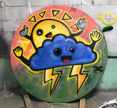 Кабельный завод «ЭКСПЕРТ-КАБЕЛЬ» 21 сентября провёл конкурс граффити «Вместе - мы сила»