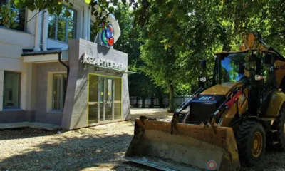 В горпарке Орла продолжается благоустройство