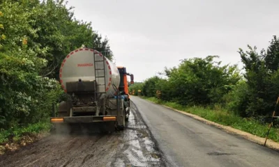 На Орловщине ремонтируют дорогу к мемориалу Славы в Хомутово и Никольской СОШ