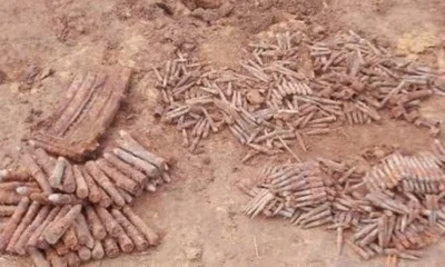 На территории аэропорта в Орле обнаружили схрон боеприпасов времён ВОВ