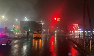 В Орле маршрутка на пешеходном переходе сбила 45-летнюю женщину