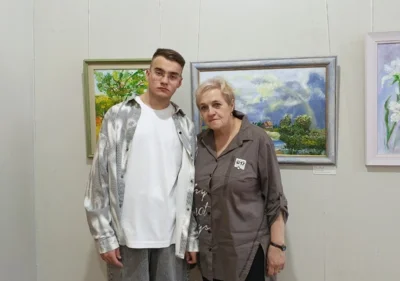 Фото 9. В Орле открылась выставка одиннадцатиклассника Ильи Маслова