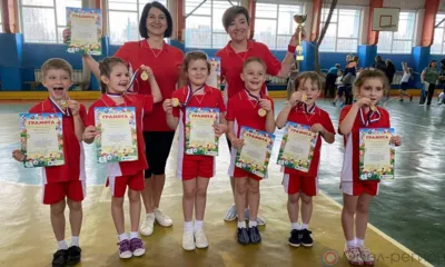 В Орле прошли «Весёлые старты» для дошколят из Северного и Железнодорожного районов