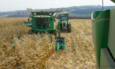 Орловские аграрии собрали более 3,2 млн тонн зерновых, зернобобовых и масличных культур