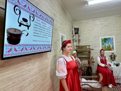 Фото 9. В Бунинской школе Урицкого района открыт детский музейный центр «Вне времени и без границ»