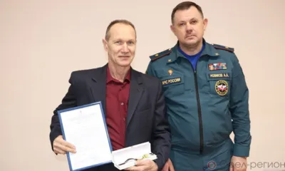 Орловца наградили за спасение тонувшей девочки