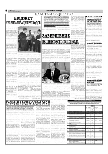 Орловская правда 2007-03-26