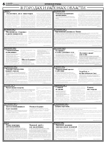 Орловская правда 2007-12-04