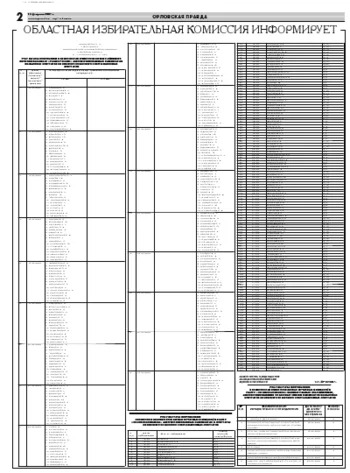 Орловская правда 2007-02-13