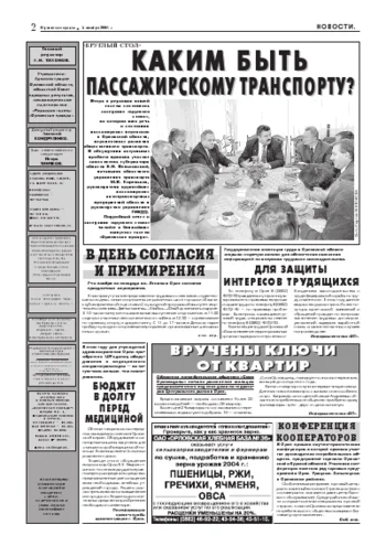 Орловская правда 2004-11-05