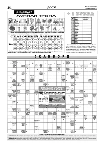 Орловская правда 2008-04-25