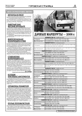 Орловская правда 2006-04-21