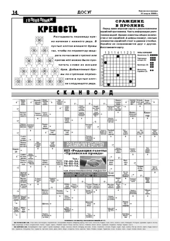 Орловская правда 2008-03-21