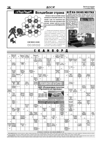 Орловская правда 2008-10-17