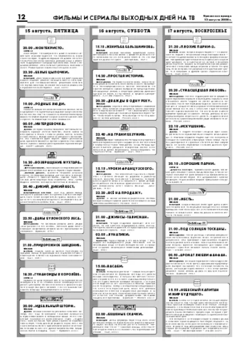 Орловская правда 2008-08-15