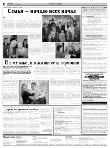 Орловская правда 2008-05-15