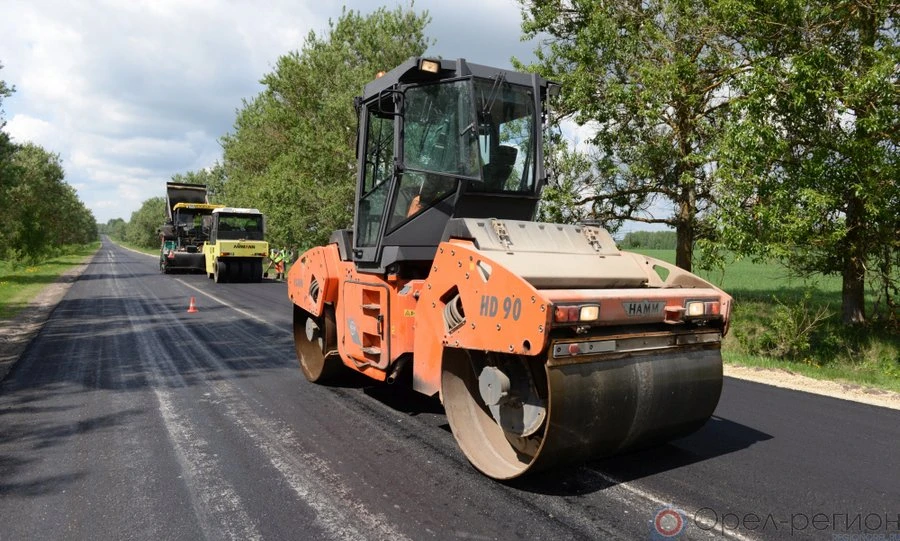 На Орловщине начался досрочный ремонт автодорог