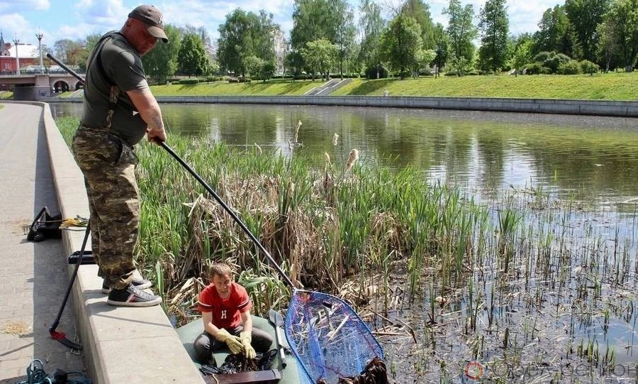 В Орле приступили к очистке Орлика